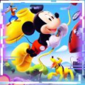 Mickey Mouse Jigsaw Puzzle Slide