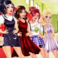 Villains Vs Princesses: School Fashion